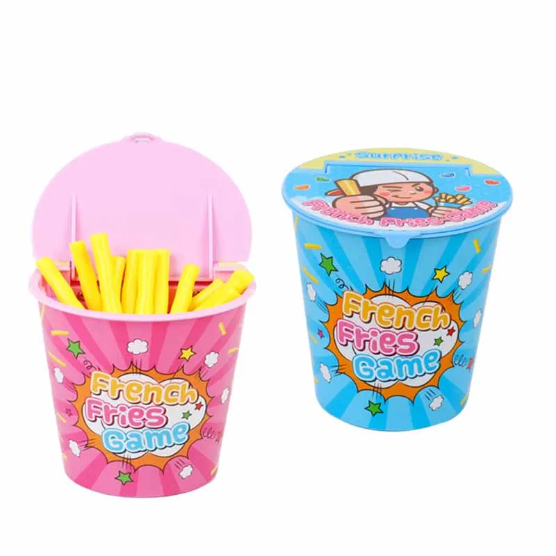 

Novelty Kids Puzzle Toys Prank French Fries Machine Bouncing Ejecting Fries Random Draw Party Interactive Toys Funny Gifts