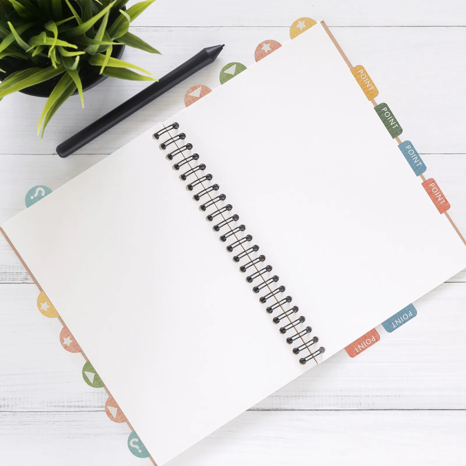 

6 Sheets Colorful Self-Adhesive Sticky Index Tabs Book Tabs for Annotating Books Reading Notes Office School Binder Folder Diary