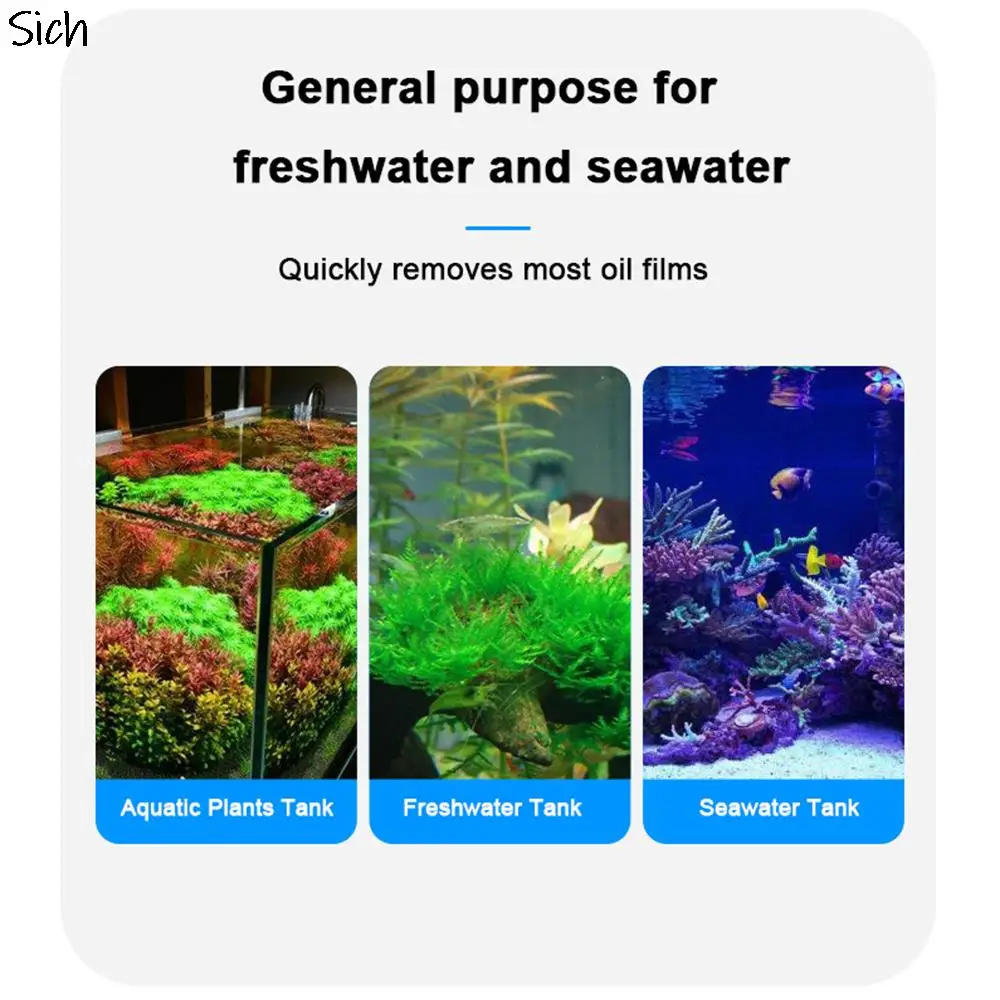 Aquarium Electric Surface Skimmer For Aquarium Clean Up Oil Film Planted Fish Tank Filter Aquarium Accessories 220-240V