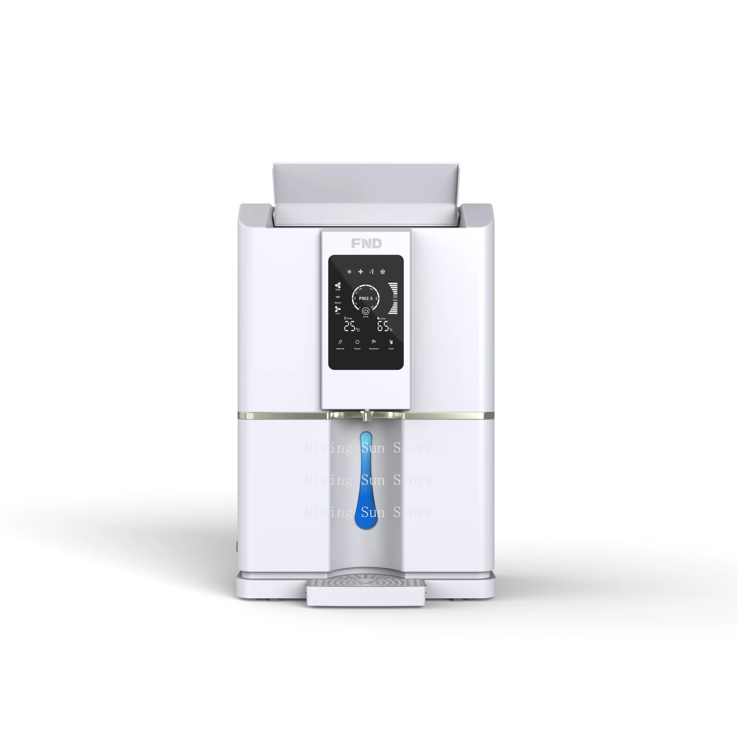 FND's next generation electric cold plastic air water maker 20 LPD is suitable for outdoor use in homes and RVs