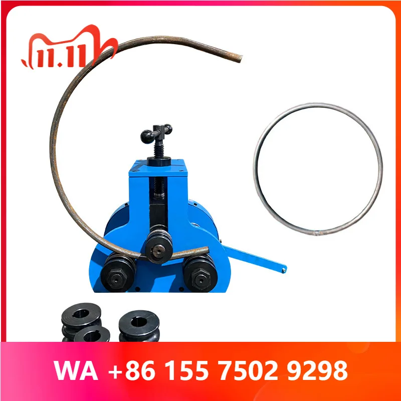 TR30 Pipe Coiling hine Spiral Steel Profile Coiling hine Hand Tubing and Section bar Round Bending Bender hine Tools