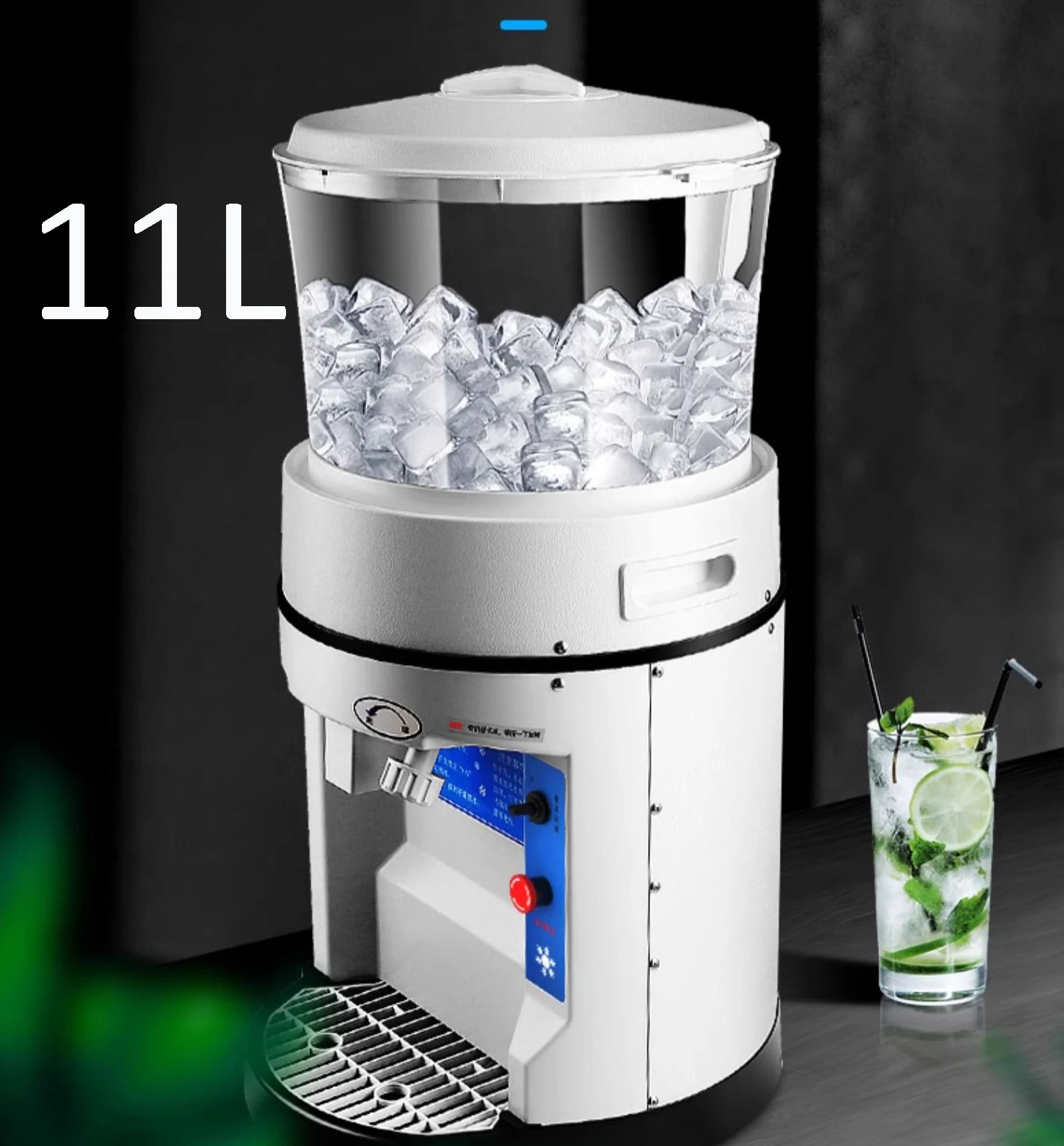 480KG/H Ice Shaver Crusher Machine Commercial Fully Automatic Shaved Ice Machine Large Capacity Ice Blender 110V 220V Hot sale