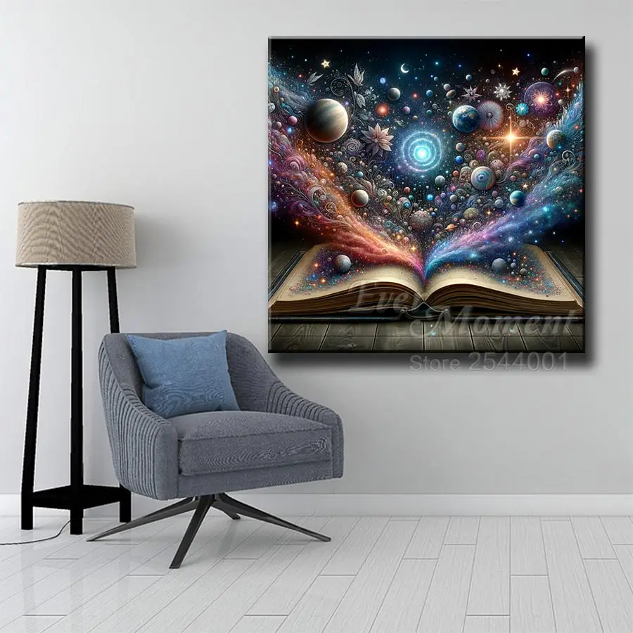 Ever Moment Diamond Magic Book AB and Fairy Dust Diamond Painting Cross Stitch Drill Art ASF2792