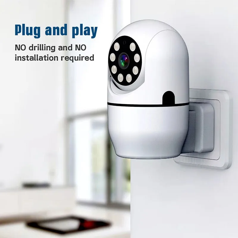 

2MP 1080P YiLot APP Full Color Wireless PTZ IP Dome Camera AI Humanoid Detection Home Security CCTV Baby Monitor