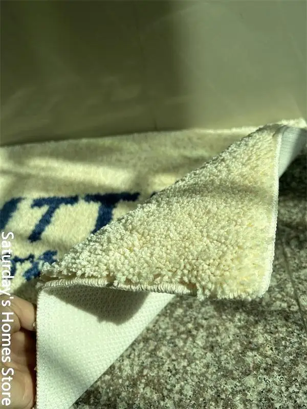 Butter Carpet Toast Tufted Carpet Mat Soft Plush Thick Tuftting Living Room Coffee Table Anti-slip Floor Mats Bedside Feet Mat