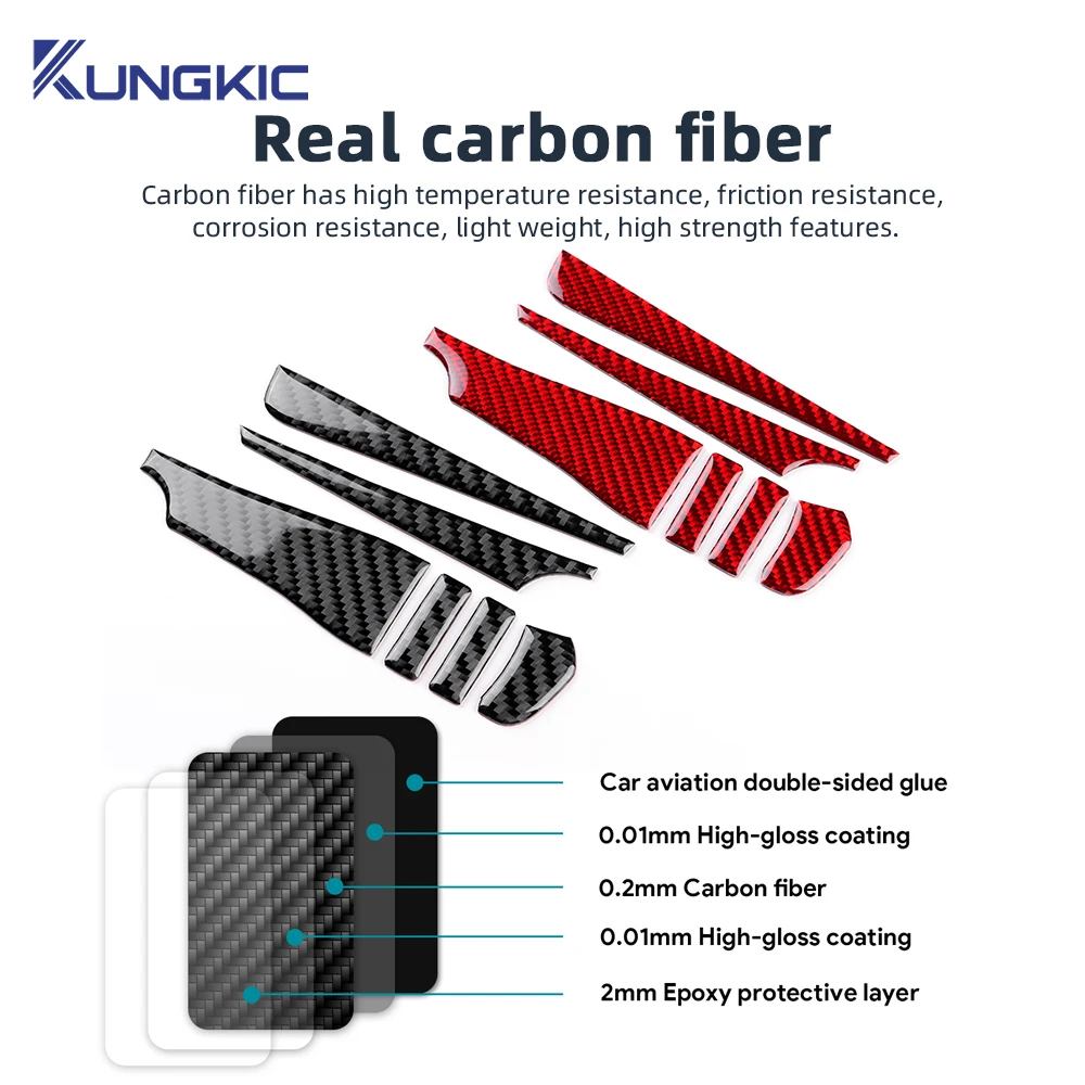 ملصق وحدة التحكم المركزية للسيارة من ألياف الكربون الناعمة الحقيقية لمازدا 3 BP 2019 2020 2021 2022 2023 2024 2025 Mazda3 Axela LHD RHD