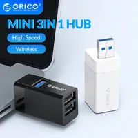 ORICO USB 3.0 Hub Notebook Wireless USB Splitter 3-port Laptop Extender PC Computer USB 2.0 Charge Hub for Laptop Accessories