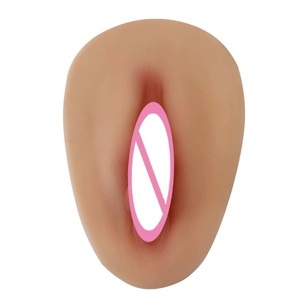 Large size Silicone Crossdressing Pad Fake Pussy Piece Crossdressing Small Toys Male Crossdressing Cosplay