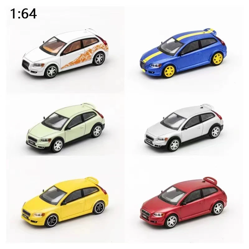 

1:64 Scale Car Model Alloy Diecast Toy LL017 VOL C30 Vintage Vehicle Hobby Collection Decoration for Teenagers Adults Gifts