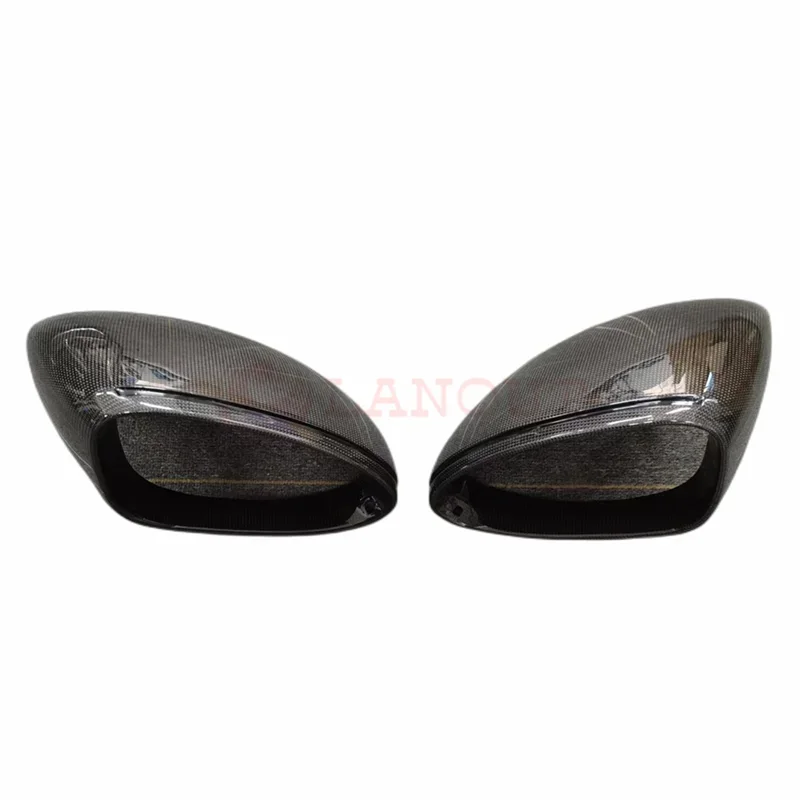 

Крышка бокового зеркала из углеродного волокна для Porsche 992 Taycan 2021, сменный стиль из углеродного волокна, крышка внешнего зеркала заднего вида