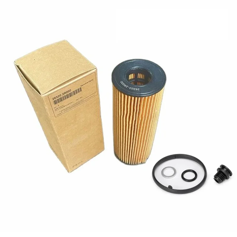 26320-2R000  263202R000 26350-2R000 Oil Filter For KIA CARNIVAL IV 2.2 CRDi SORENTO IV Hyundai Santa Fe IV 2.0