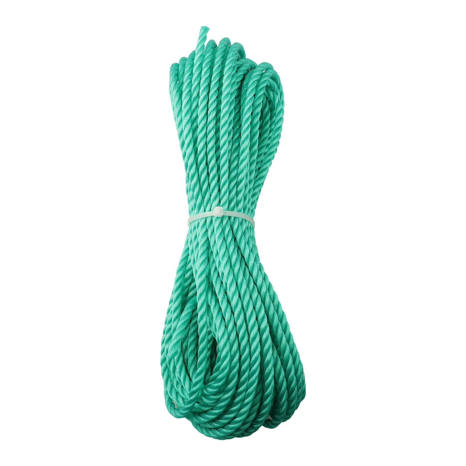 20M Rope Green for poly Rope Drainage Electrician for versatile Use Weatherproof Structure Extended Length Sleek Green Design