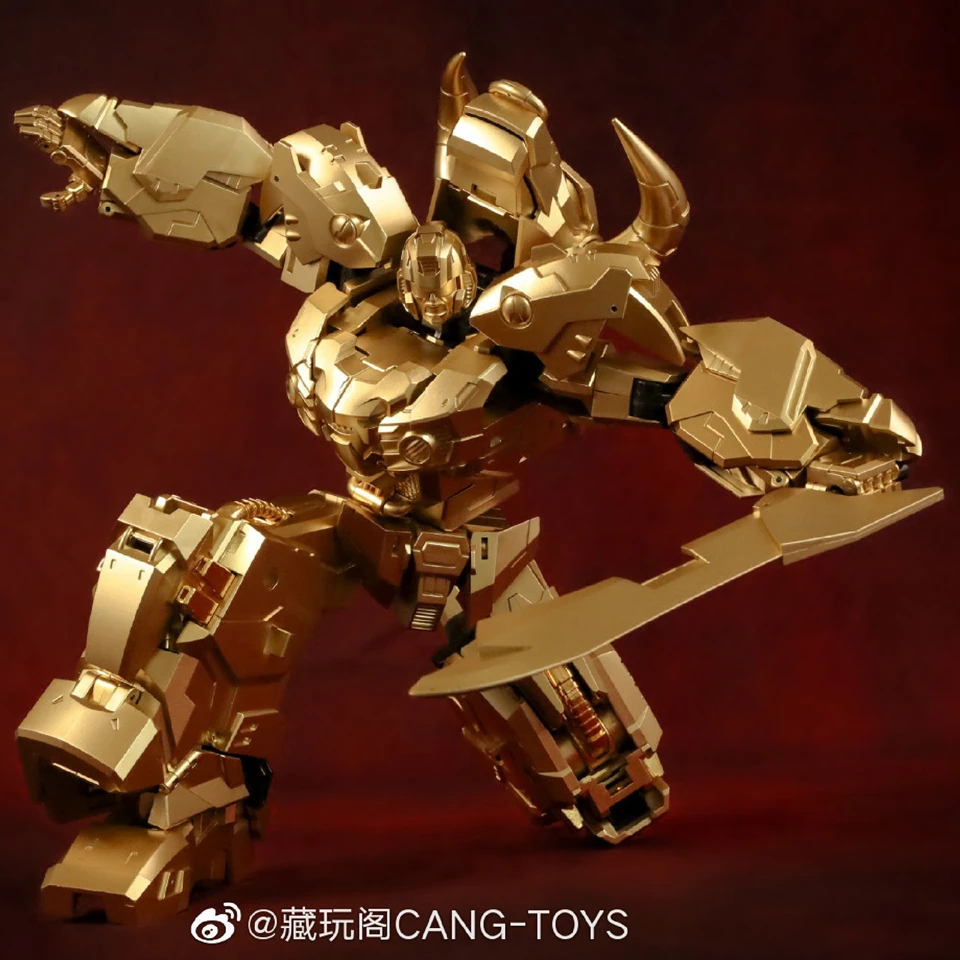 Cang Toys Transformatie CHIYOU Golden Rampage Tantrum Landbull G1 Serie Limited Edition Action Figure Vervorming Robot