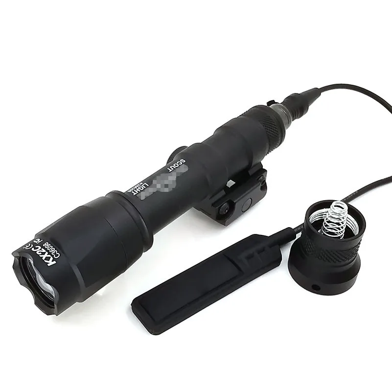 

SOTAC-GEAR M600 Tactical Scout Light LED M600C Rifle Flashlight 20mm Picatinny Rail Mount Weapon light With Remote Tail Switch