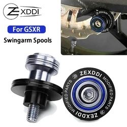 Fit For Suzuki GSXR GSX-R 1000 750 600 K1 K2 K3 K4 K5 K6 K7 K8 K9 K11 CNC M8 Motorcycle 8MM Swingarm Spools  Slider Stand Screws