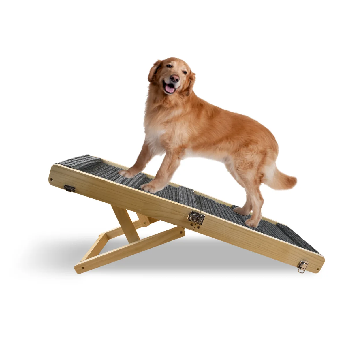 

Складная деревянная лестница для восхождения собак, ступеньки, складная лестница, рампа, регулируемая деревянная лестница для домашних животных