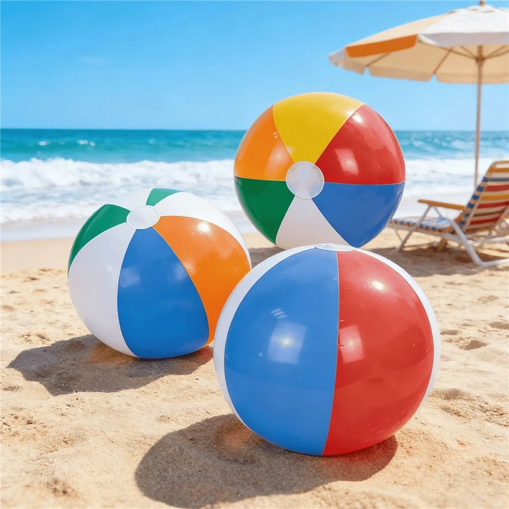 5 Uds. Pelotas de playa inflables, globos coloridos para piscina, fiesta, juegos acuáticos, deportes de playa, pelota de ducha, juguete para niños