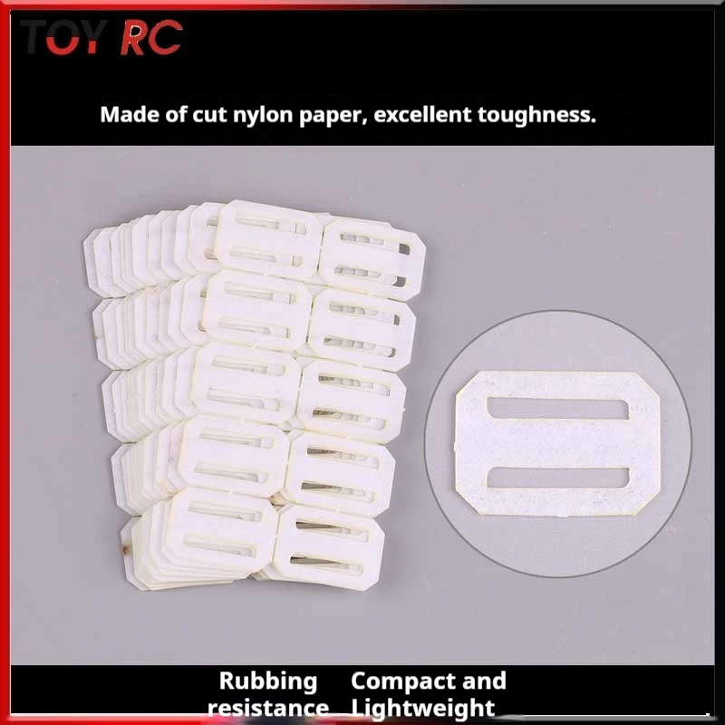 Model Aircraft Paper Folding Wing Hinges 20-Piece Set Flat Paper Folding Wing Hinges For Rc Planes Diy Control Surfaces Hinges