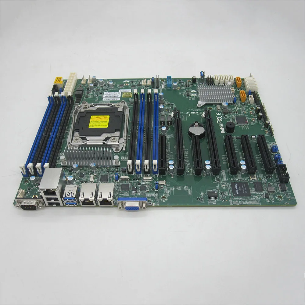 Server Motherboard For Supermicro X10SRL-F 2011-3 X99 C612