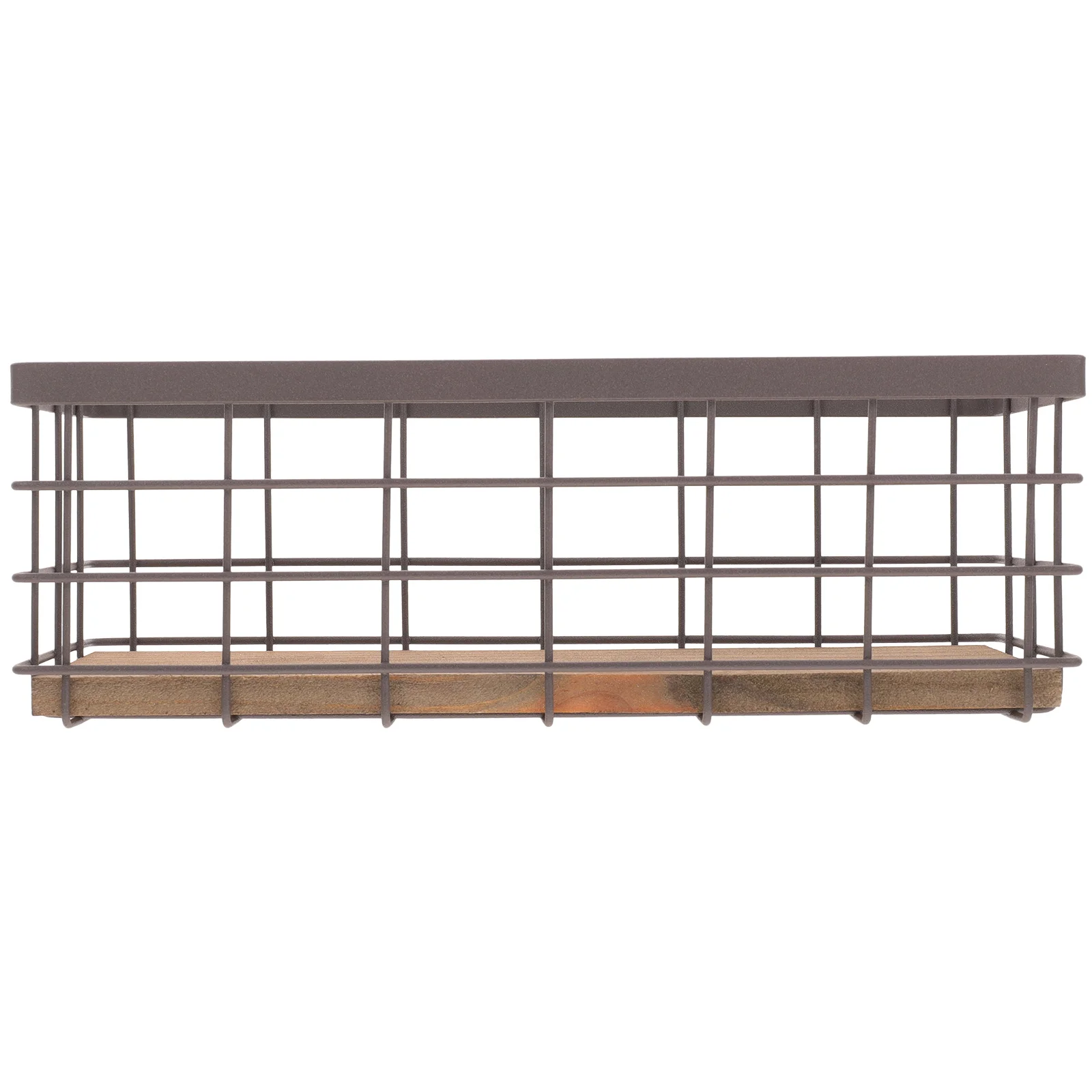 

Iron Wire Storage Basket Wall-Mounted Metal Organizer For Kitchen Bathroom Home Large Capacity Hanging Rack Desktop Sundries