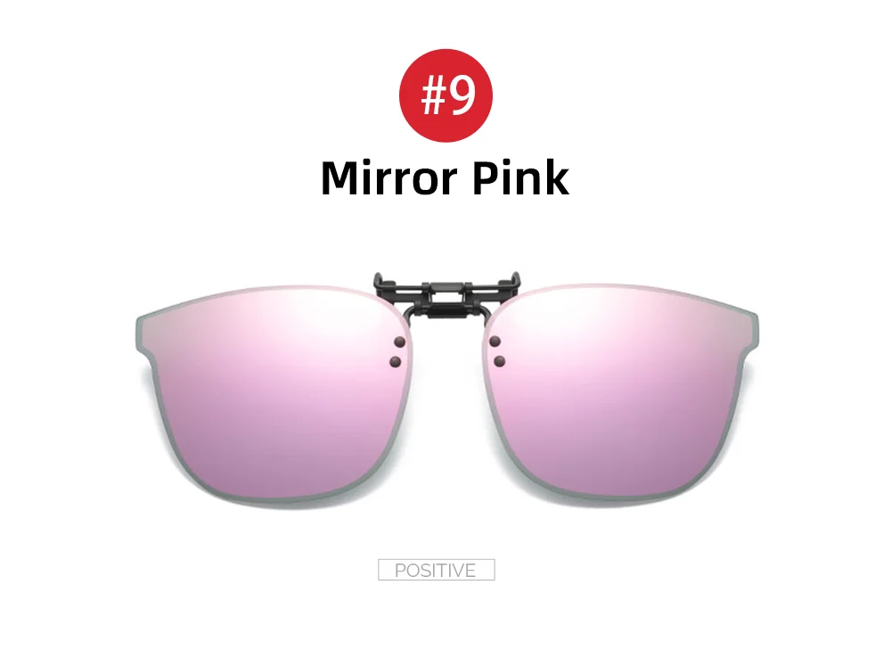 VIVIBEE Große, hochklappbare Sonnenbrille zum Aufstecken, polarisiert, für Herren, klassisch, UV400, photochrome Linse, Sonnenbrille für Damen – Detail 17
