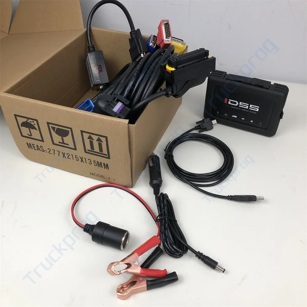 Adaptor sistem servis diagnostik Isuzu CF53 laptop 2025 TIPE 2 E-idss G-idss untuk truk, excavator, alat diagnosa program pengemudi