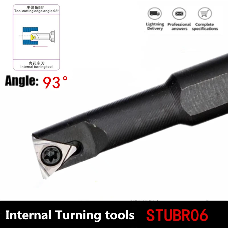 STUBR S0806J-STUBR06 S1006K-STUBR06 S1206K-STUBR06 S1207K-STUBR06 S06H-STUBR06 Large Handle Small Head Turning Tool Bar For CNC