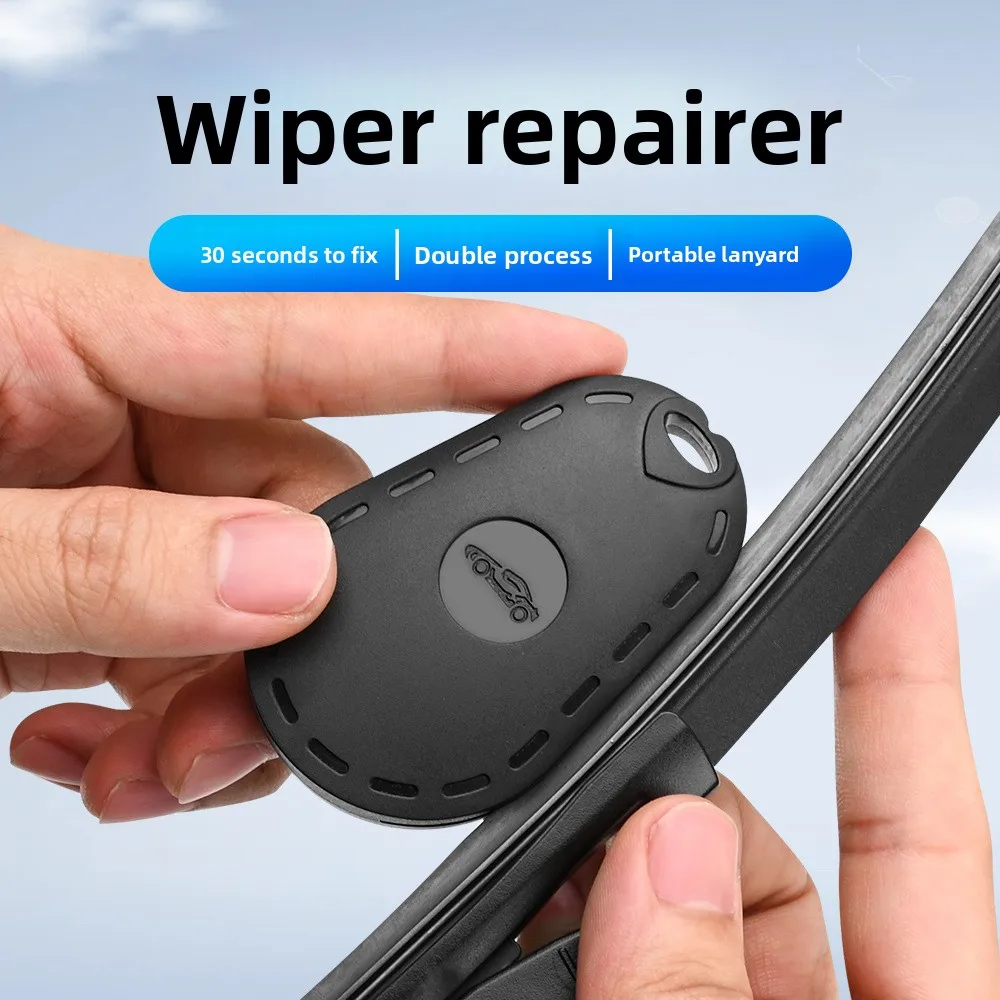 Car Wiper Blade Repair Tool Windshield Wiper Refresher with Coarse  Fine Sanding  for Most Vehicles Easy DIY Maintenance Kit