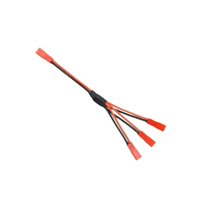 1pcs JST Plug Y Cable 1 to 2 or 1 to 3 Male to Female 12cm 22AWG Wire for DIY RC Car ESC Lipo/NiMh Battery Cooling Fans