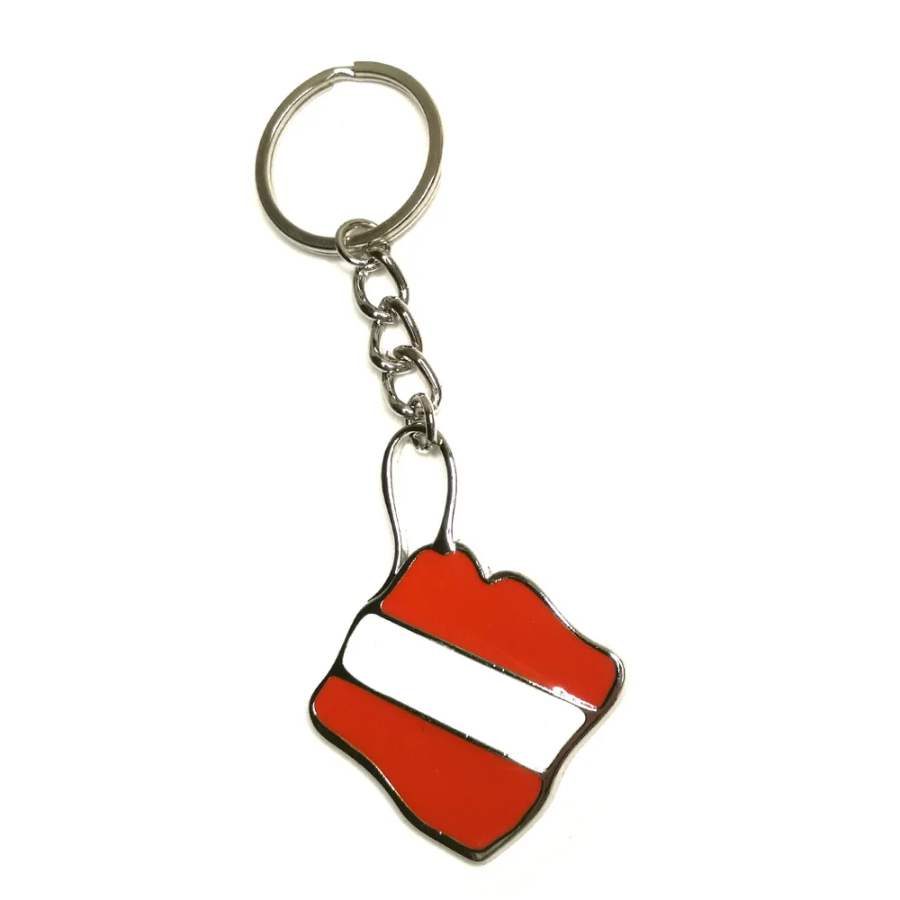 Zinc Alloy Scuba Diving Key Chain KeyChain Sea Creatures keyring Diver Gift Turtle Flag Charm Surfer