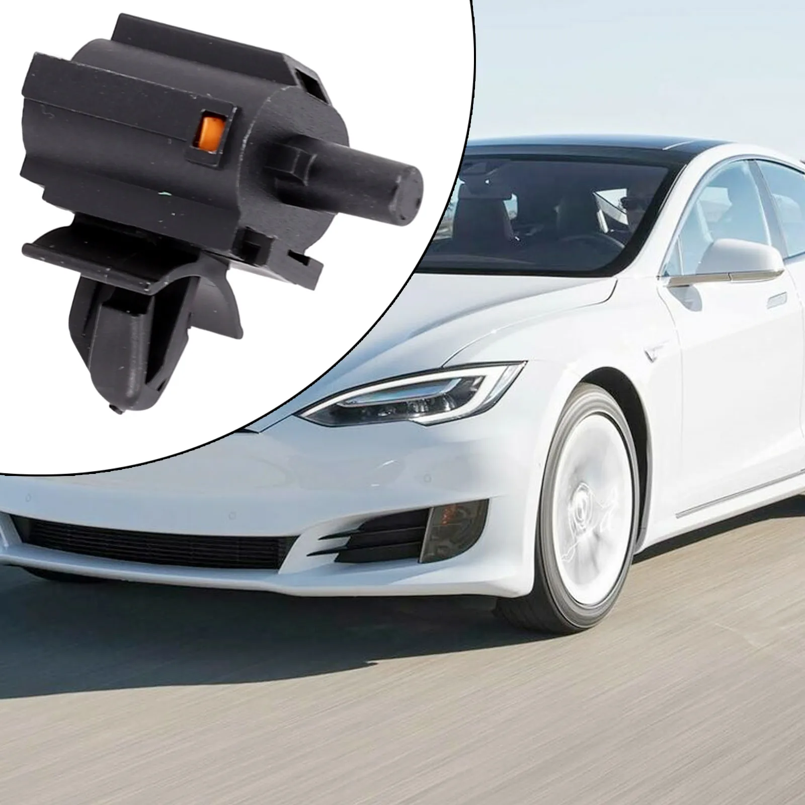 

1PCS Suitable For Tesla MODEL 3/Y 2017-2023 Air Temperature Sensor 1106818‑00‑A Automotive Replacement Black Easy Installation