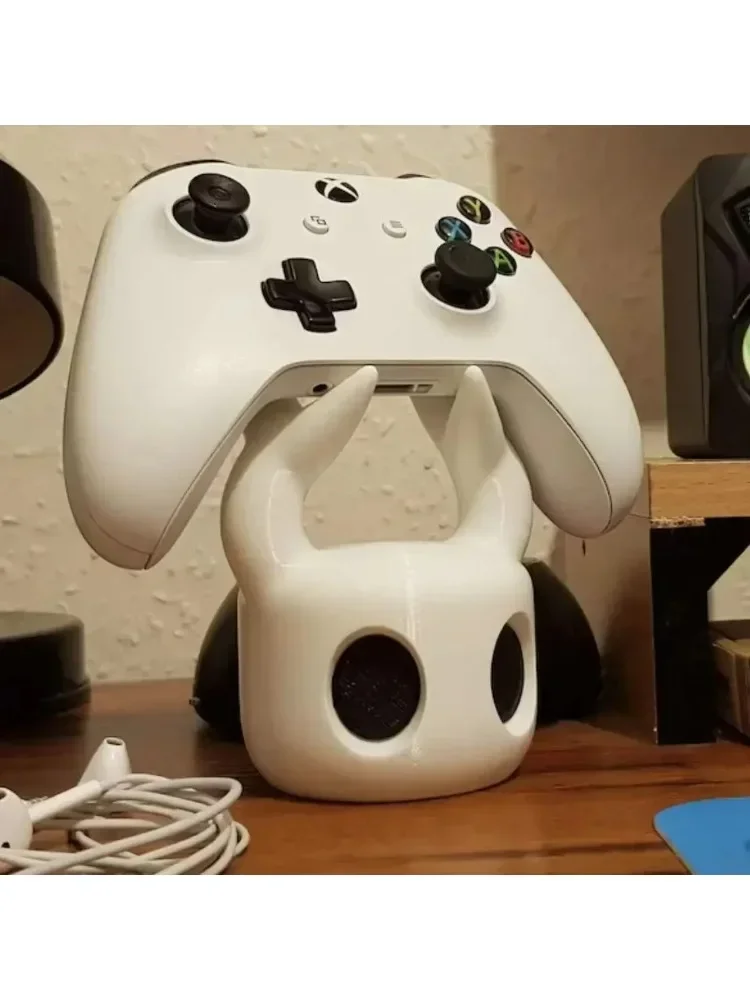 Support de contrôleur de jeu fantôme de dessin animé créatif de bureau pour PS5/XBOX/switch conception lumineuse présentoir de contrôleur de jeu Cool