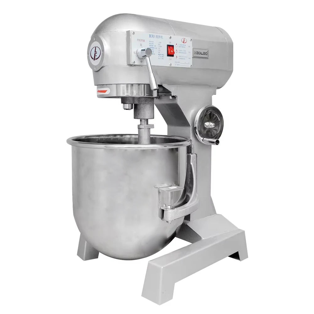 

30L Electric Bread Dough 1250W Mixer Eggs Blender Kneading Machine Dough Maker Kitchen Stand Food Milkshake/Cake Mixer
