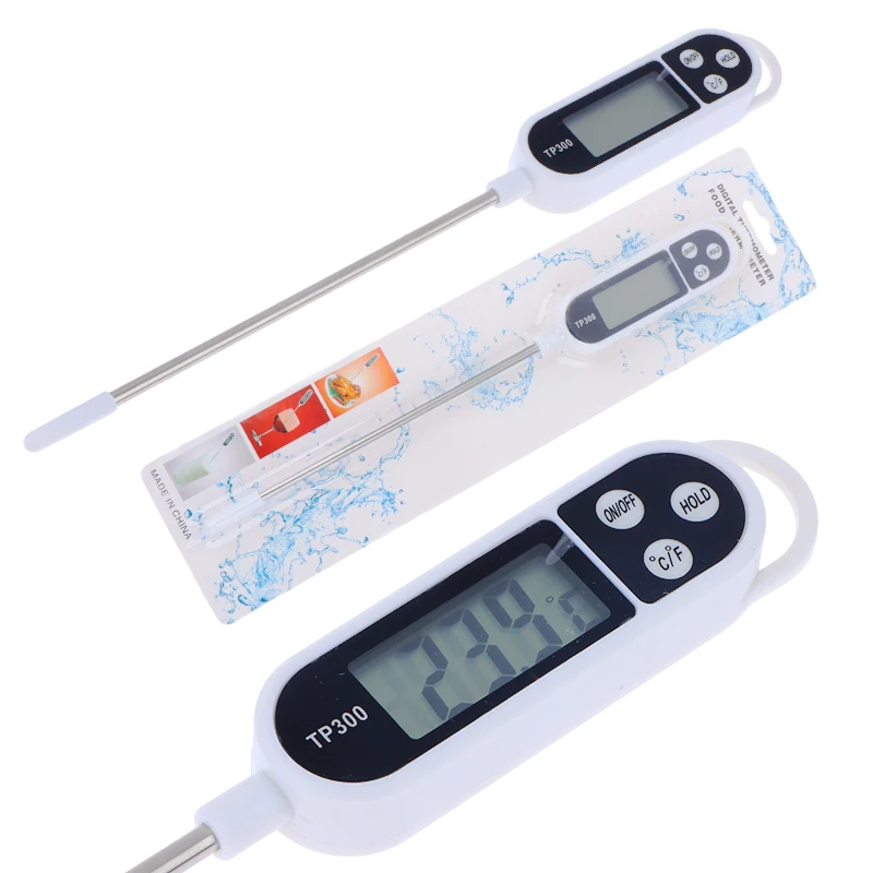 Food Baking Digital Kitchen Probe Thermometer Instant Read Cooking BBQ Meat Sensor Thermometers Probe Tool Heat Tester