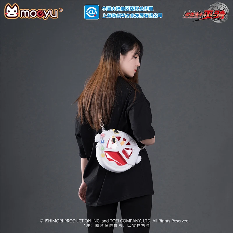 Moeyu Kamen Rider Shoulder Bag Crossbody Women Bags Witch Rider Cosplay bags Handbag School Men bag Tote Bag Multifunctional bag