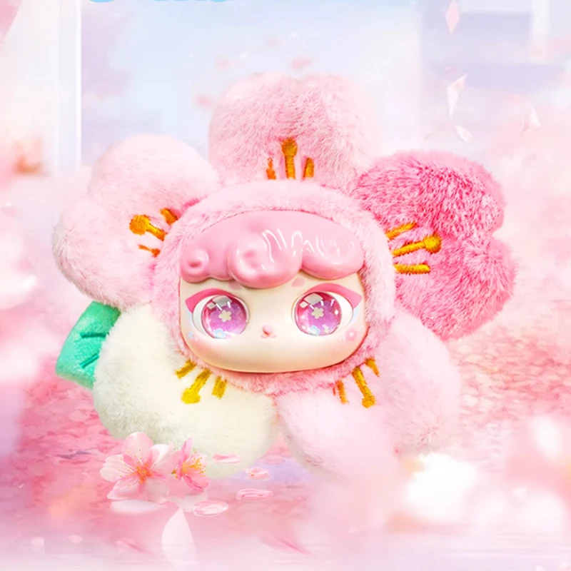 

Blind Box Cute Bag Pendant Vinyl Face Doll Flower Story Fashion Trendy Play Blind Box Genuine Girl Surprise Toy Gift collect