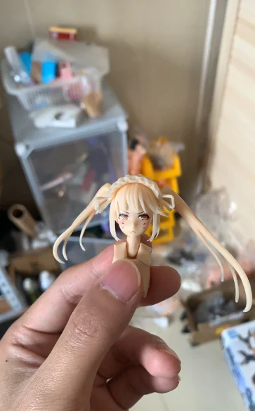 1/12 مقياس فتاة المواجهة AN94 Nakamachi Alarei تسريحات الشعر تعديل الملحقات ل 6in البدلة المتنقلة فتاة عمل نموذج لجسم