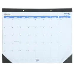 2024 Large Wall Calendar Desk Calendar with To-do list and Notes Yearly Monthly Weekly Daily Planner To Do List Hanging Agenda