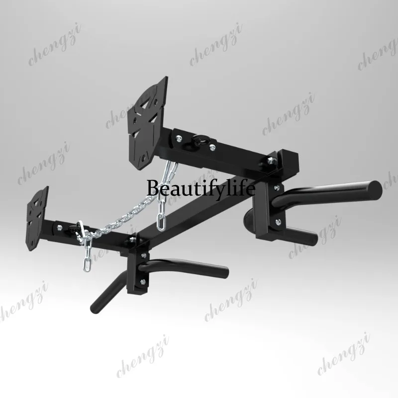 Pull-ups, single and parallel bars, wall-mounted home fitness equipment, multi-position strength training