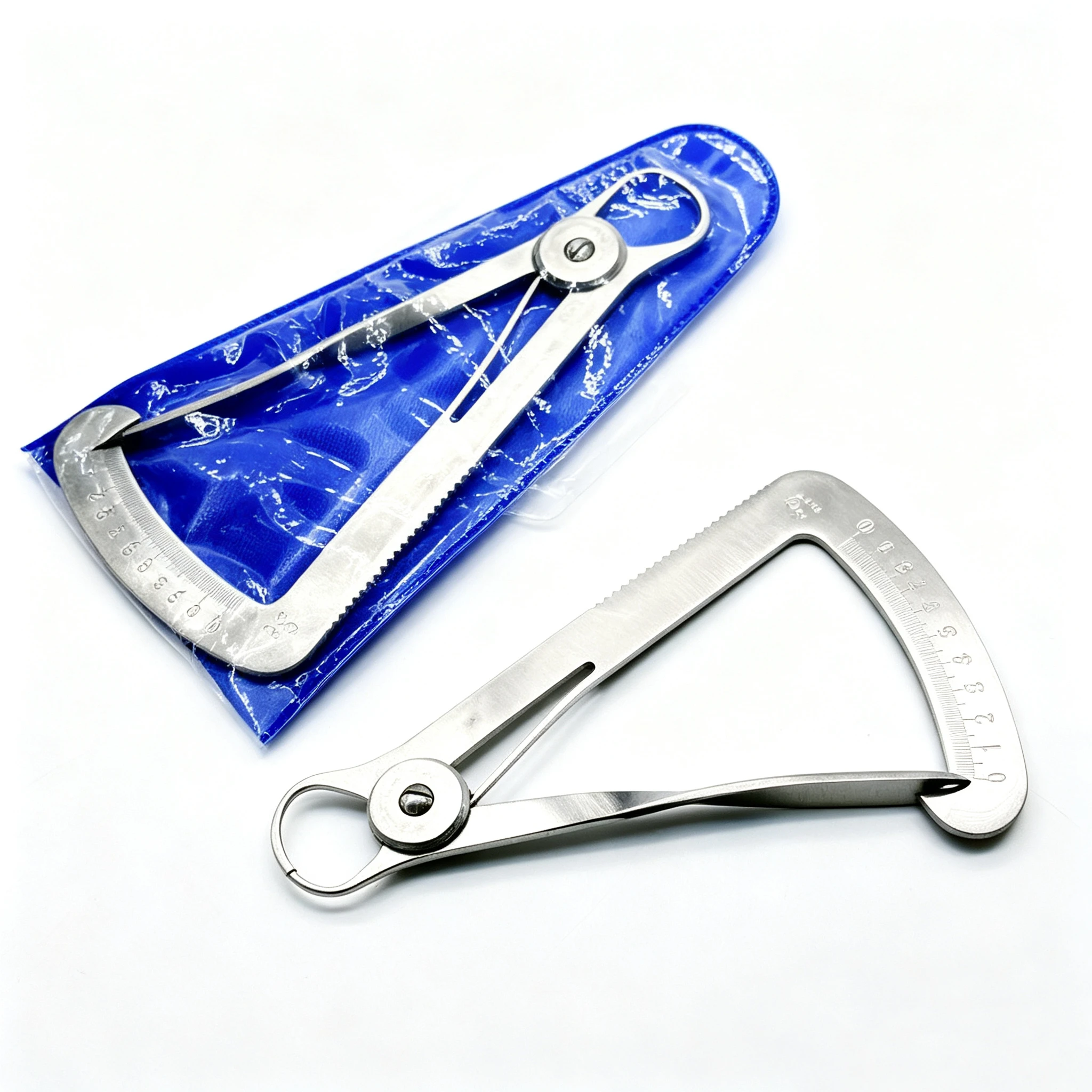 Dental Gauge Caliper Metal Wax Thickness Measurement Ruler Autoclavable Dentistry Tools
