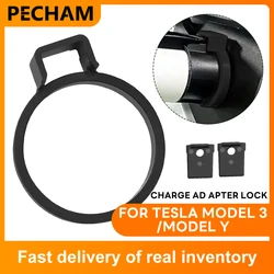 Adaptador de carga Proteção de segurança para Type1 J1772 para Tesla Model X Y 3 Tesla 2021 2022 2023 Acessórios do carro EVSE