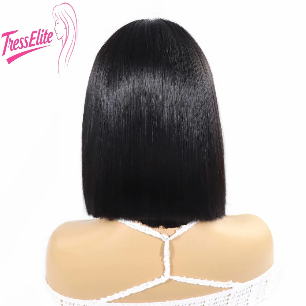 

Высококачественная застежка Kim 2*6, прямой боб, средняя часть, 100% человеческие волосы, десять дюймов, идеально подходит для различных форм лица и стилей