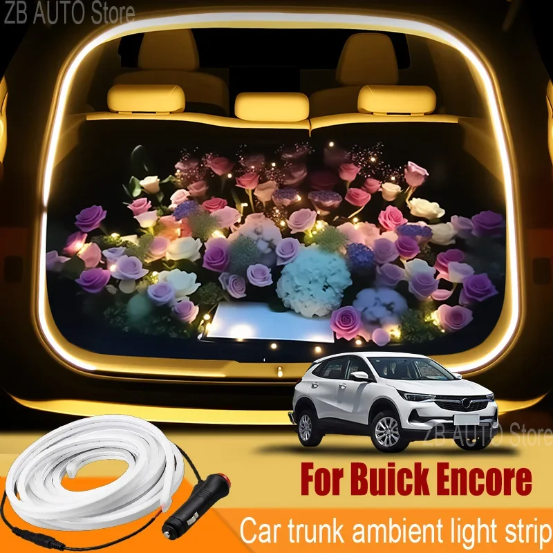 

For buick Encore Automobile trunk ambient light automatic sensing car interior lighting with accessories