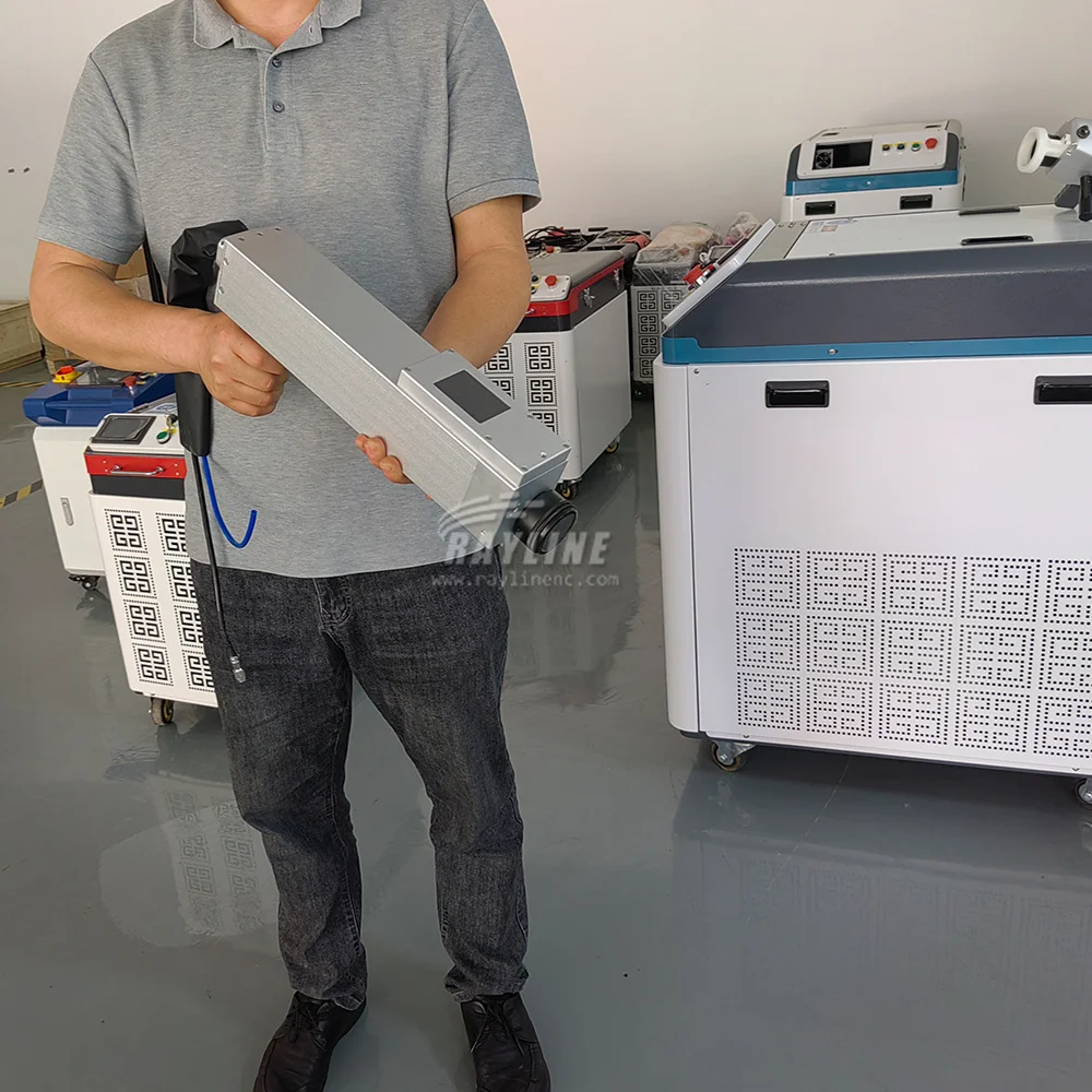 500W Handheld Mopa Pulse Fiber Laser Cleaning Machine For Metal Wood surface cleaning Rust Painting Removal Paint Removal