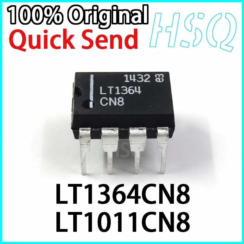 1PCS New LT1364CN8 LT1364 LT1011CN8 DIP8 Low-noise Dual Operational Amplifier Chip in Stock