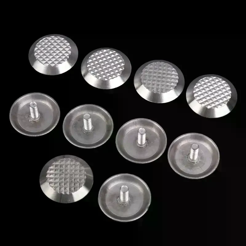 10Pcs Tactile Nail 304 Stainless Steel Antislip Road Markers For Sidewalk Subways Airport Outdoor Safety