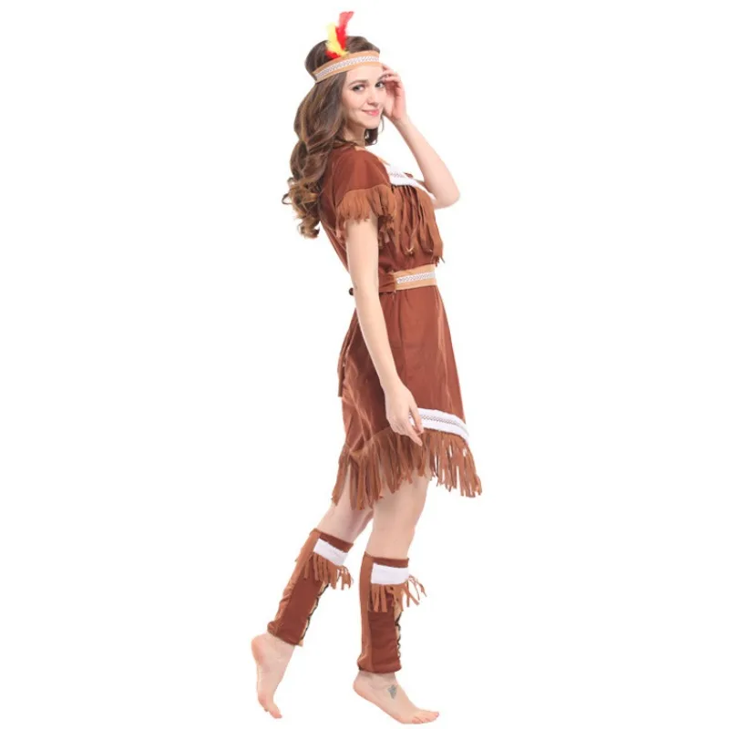 Halloween Cosplay Adult Indian Arabian Princess Dress Performance Costume Hunter view 4