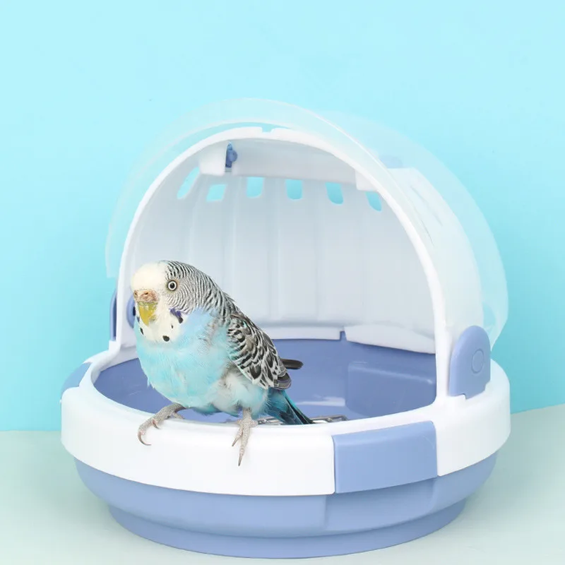 Small Animal Carrier Rodent Hamster Cage Portable Keep Warm Winter Mini Pet Cage Guinea Pig House Travel Rat Cage for Outdoor