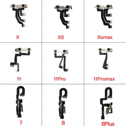 Front Camera With Flex Cable Replacement For iPhone 7 8 Plus X XR XS 11 Pro Max Positive Camera Module NO Face ID