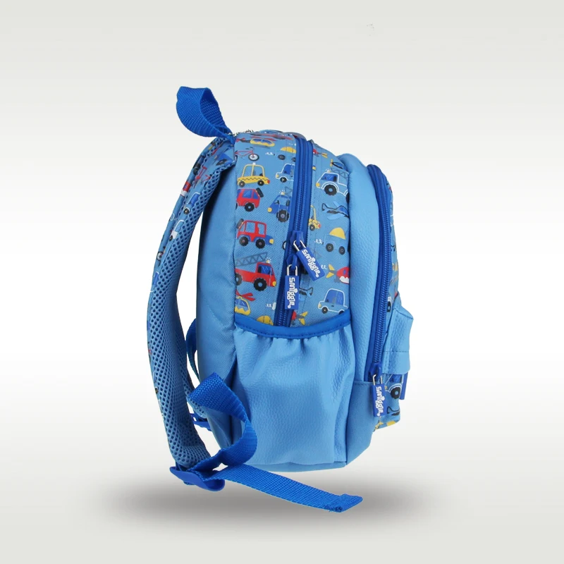 Mochila Smiggle Infantil, Mochila Escolar para Jardim de Infância, Legal, Australiana, Original, Legal, Carro, 2-4 Anos, 11"